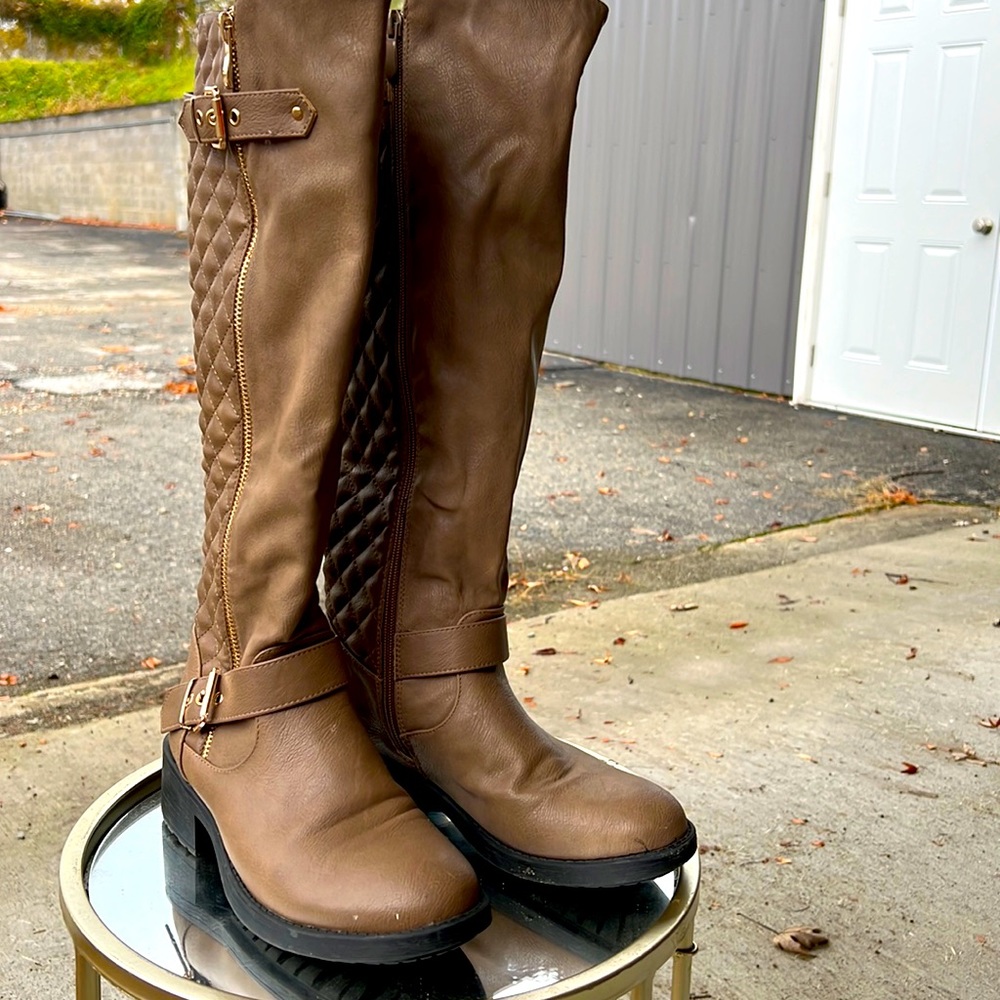 Knee high boots